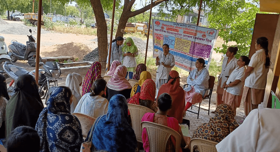 शासकीय उपजिल्हा रुग्णालय तसेच नागरी प्रथमिक आरोग्य केंद्र च्या संयुक्त विद्यमाने आयोजित सिकलसेल आजार नियंत्रण सप्ताह